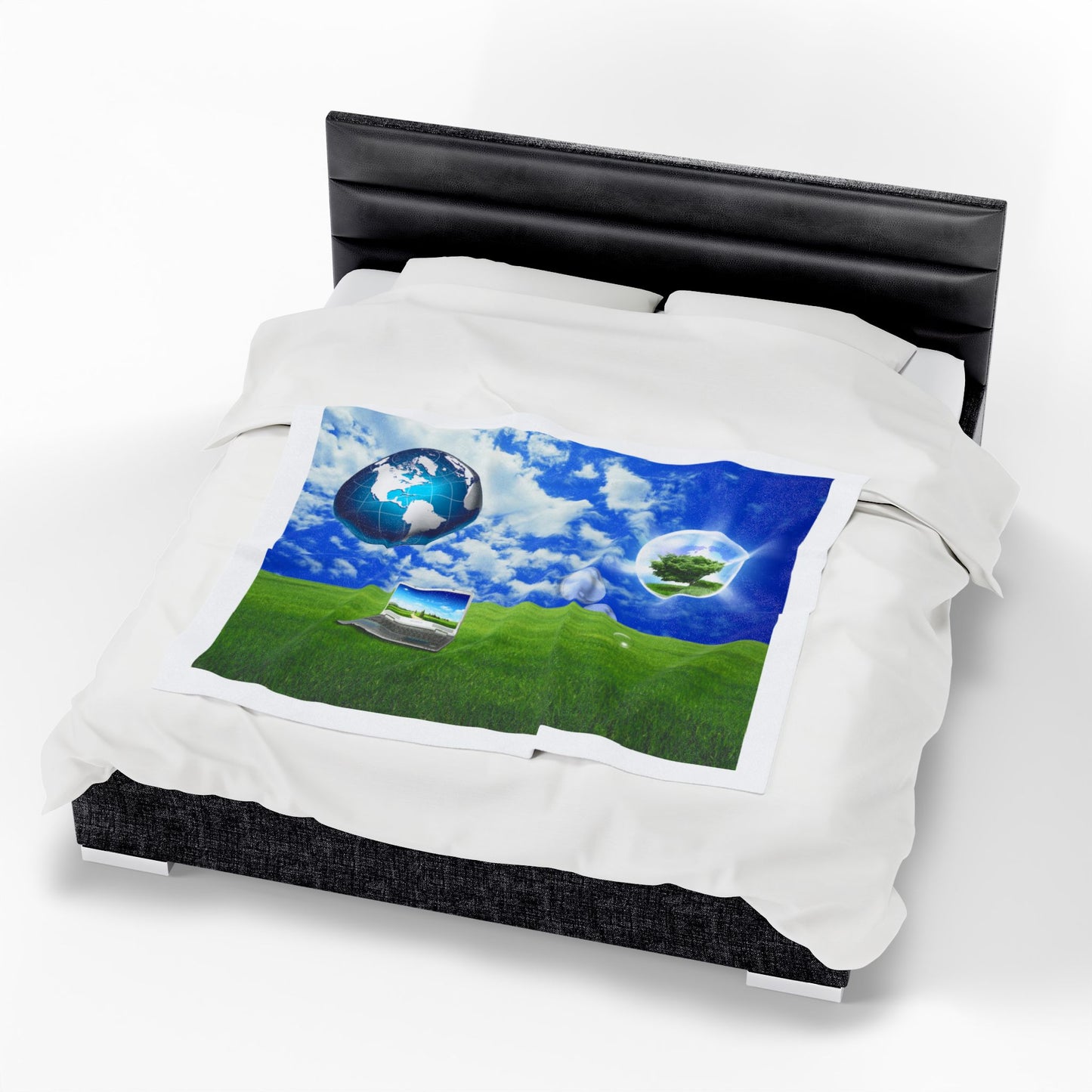 Velveteen Frutiger Aero Blanket