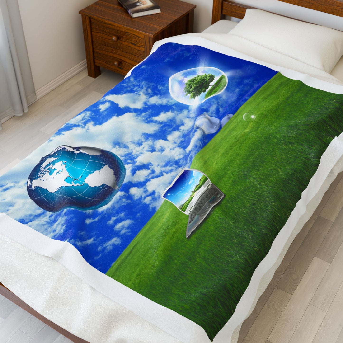 Velveteen Frutiger Aero Blanket