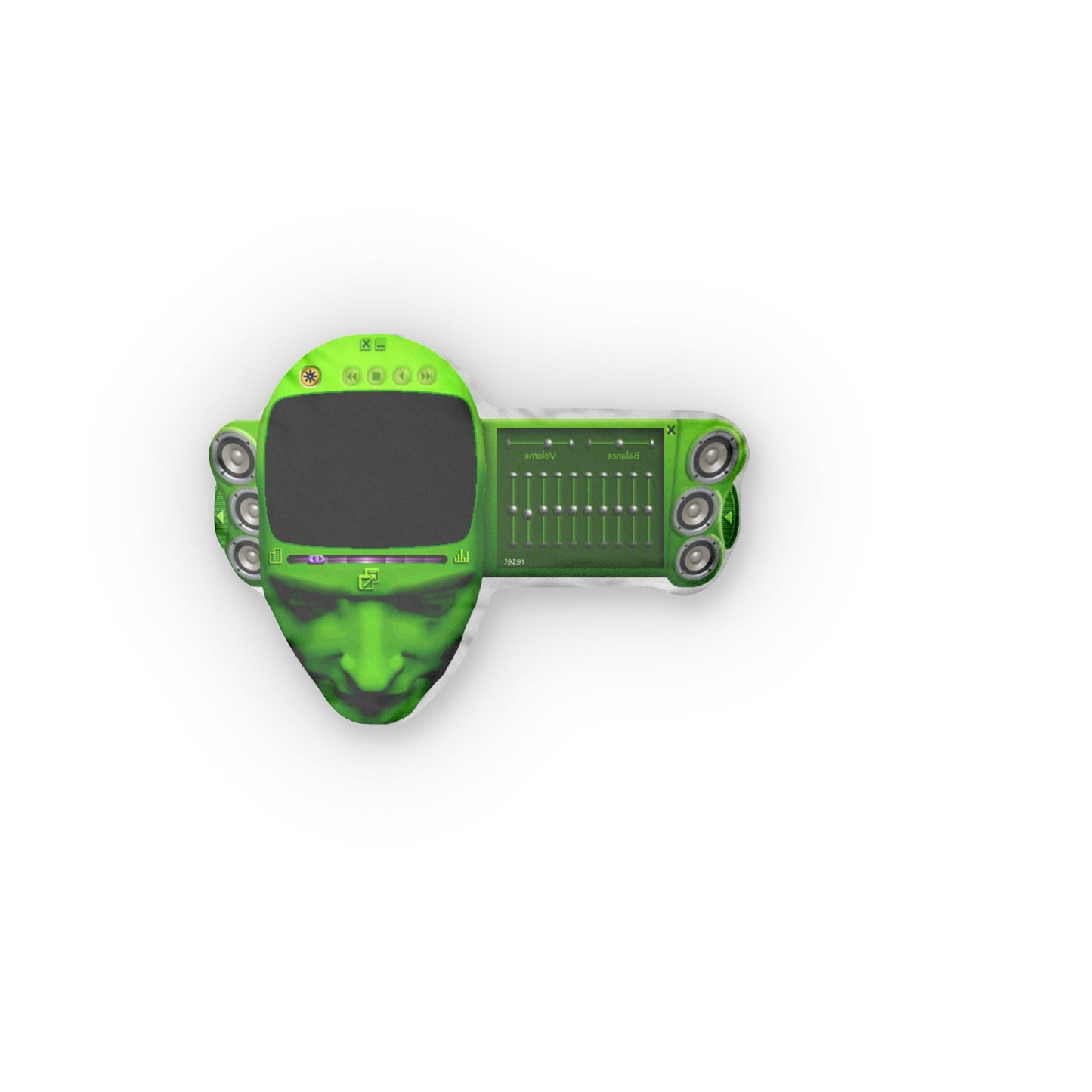 HeadSpace - Y2K Media Player Pillow