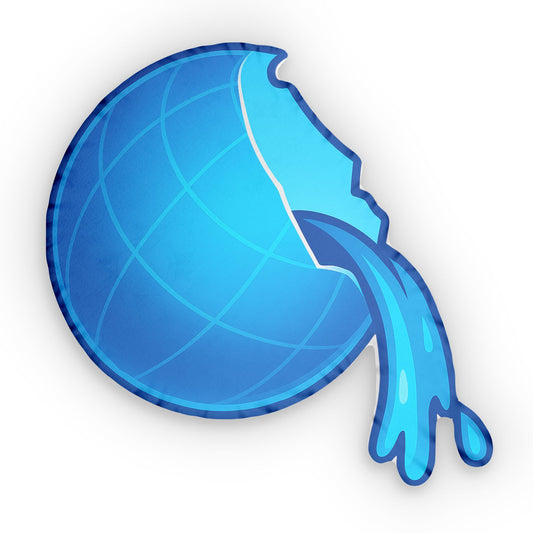 Frutiger Aero Web Globe Pillow - modern