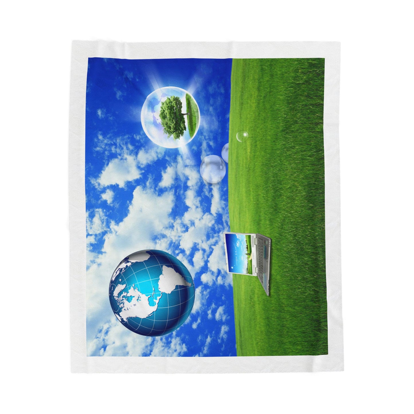 Velveteen Frutiger Aero Blanket