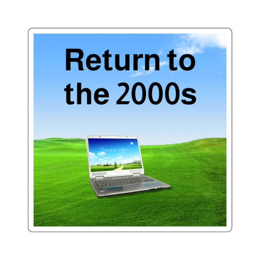 2000s Frutiger Aero Nostalgia Sticker