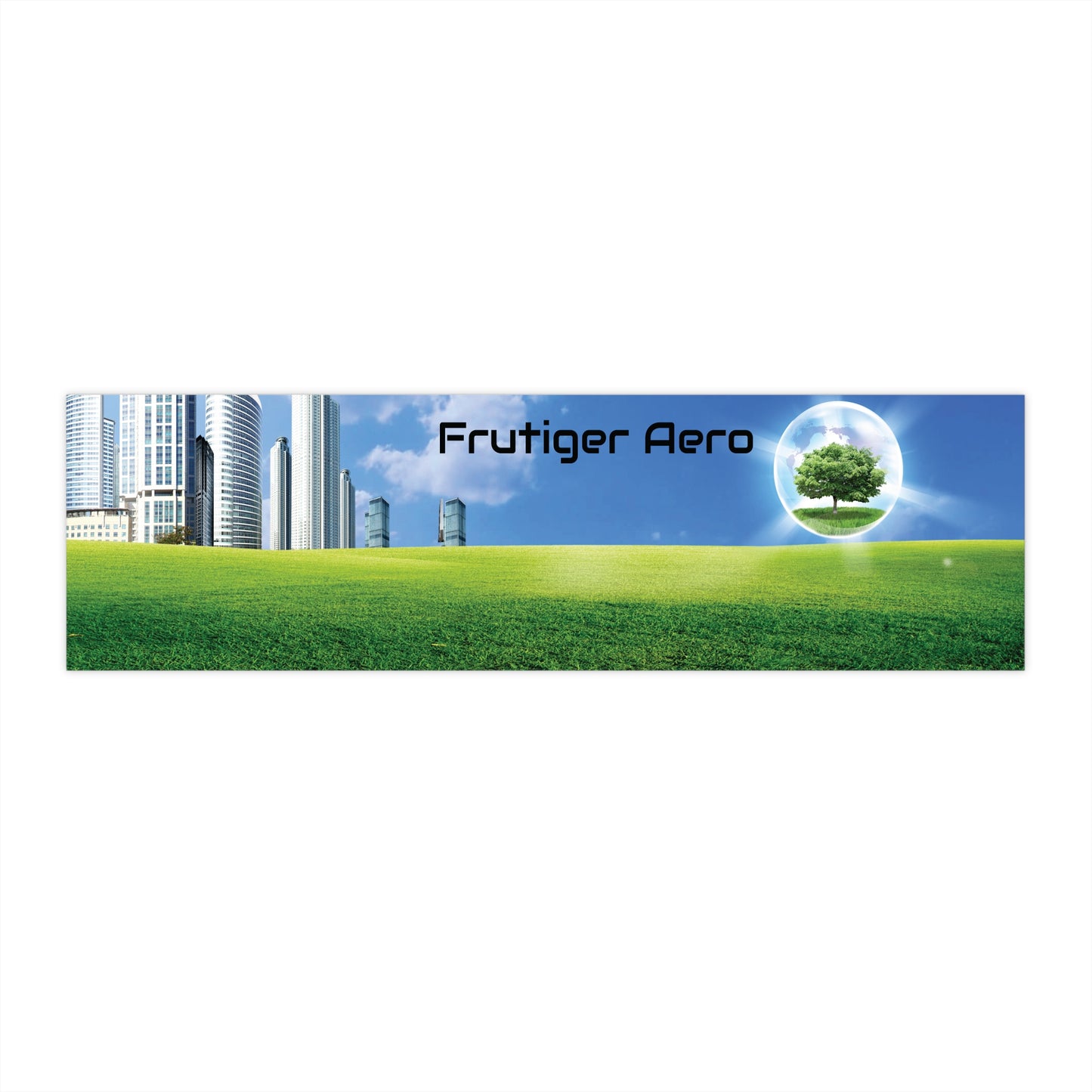 Frutiger Aero Bumper Sticker
