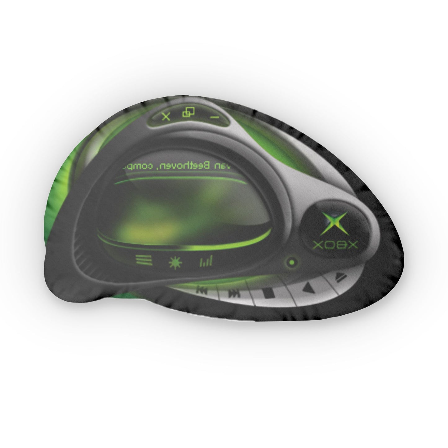 Y2K Futurism Media Player Pillow